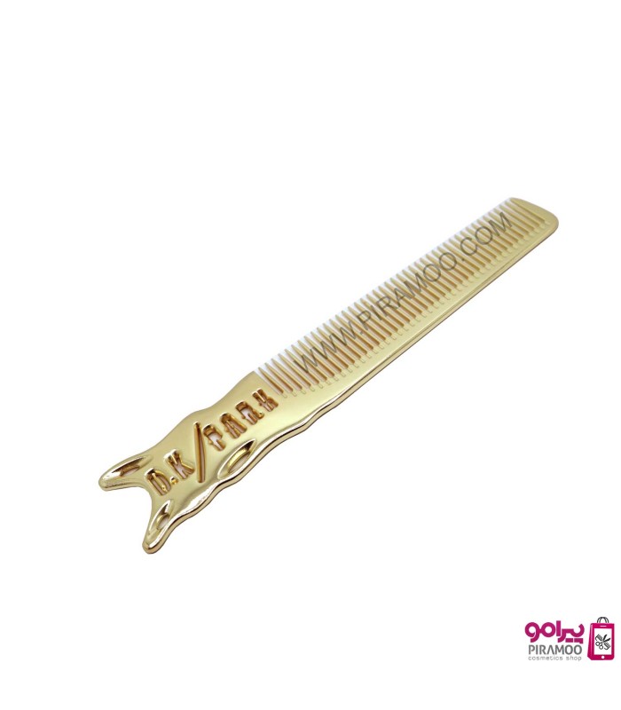 شانه کار فلزی طلایی دی کی پارک کد: PR-2083