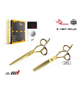 ست قیچی اکونومی طلایی 6 اینچ رزونال کد: E-1