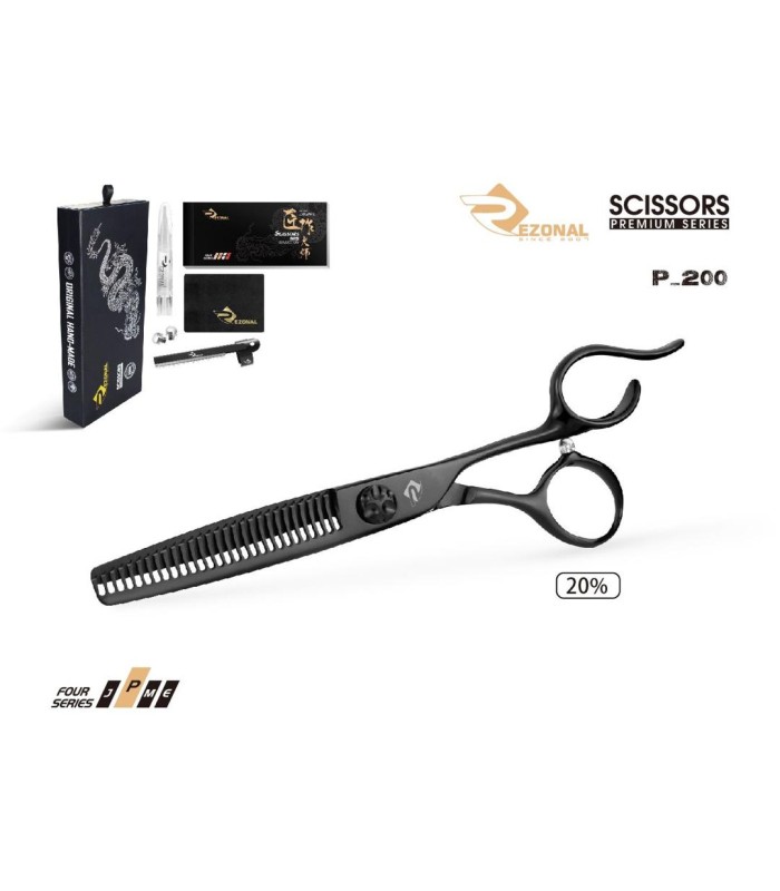 قیچی پیتاژ مشکی 6.0 اینچ رزونال کد: P-200