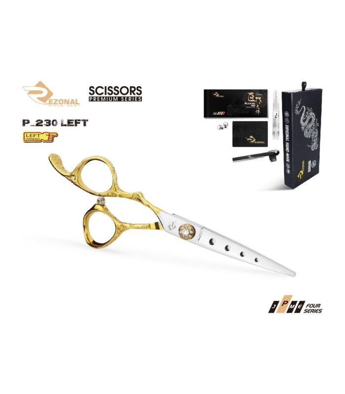 قیچی کات طلایی چپ دست 5.5 اینچ رزونال مدل REZONAL RL-230