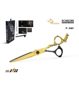 قیچی کات طلایی مشکی 6 اینچ رزونال کد: P-320