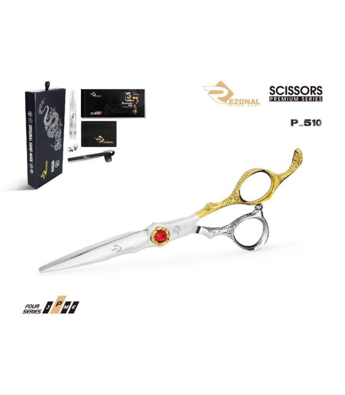 قیچی کات طلایی استیل 6.0 اینچ رزونال کد: P-510