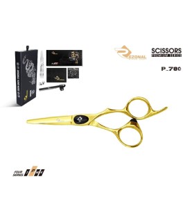 قیچی کات استیل 5 اینچ پریمیوم طلایی رزونال کد : P_780