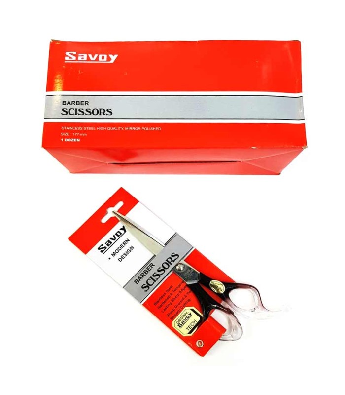 قیچی اقتصادی 6 اینچ اصلاح ساووی Savey Stainless Steel Scissors