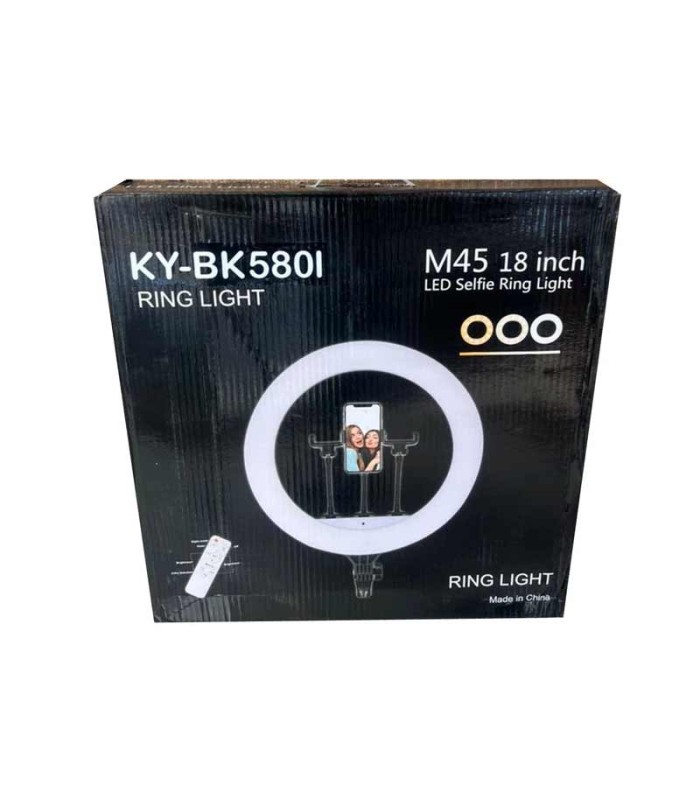 رینگ لایت ریموت دار 100 وات مدل:  KY_BK580I