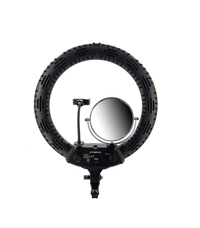 رینگ لایت ریموت دار 96 وات مدل :  RING LIGHT KY-BK416