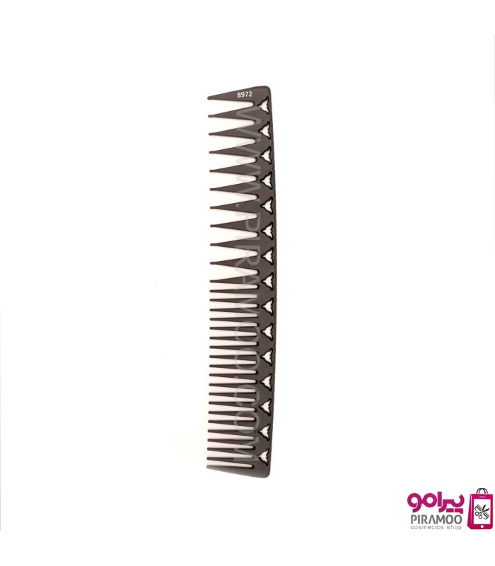 شانه کربن مشکی دندانه درشت آرامد مدل  8972 ARAMOD