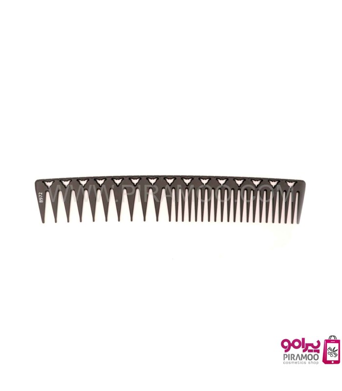 شانه کربن مشکی دندانه درشت آرامد مدل  8972 ARAMOD