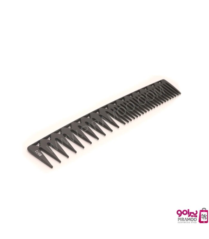 شانه کربن مشکی دندانه درشت آرامد مدل  8972 ARAMOD