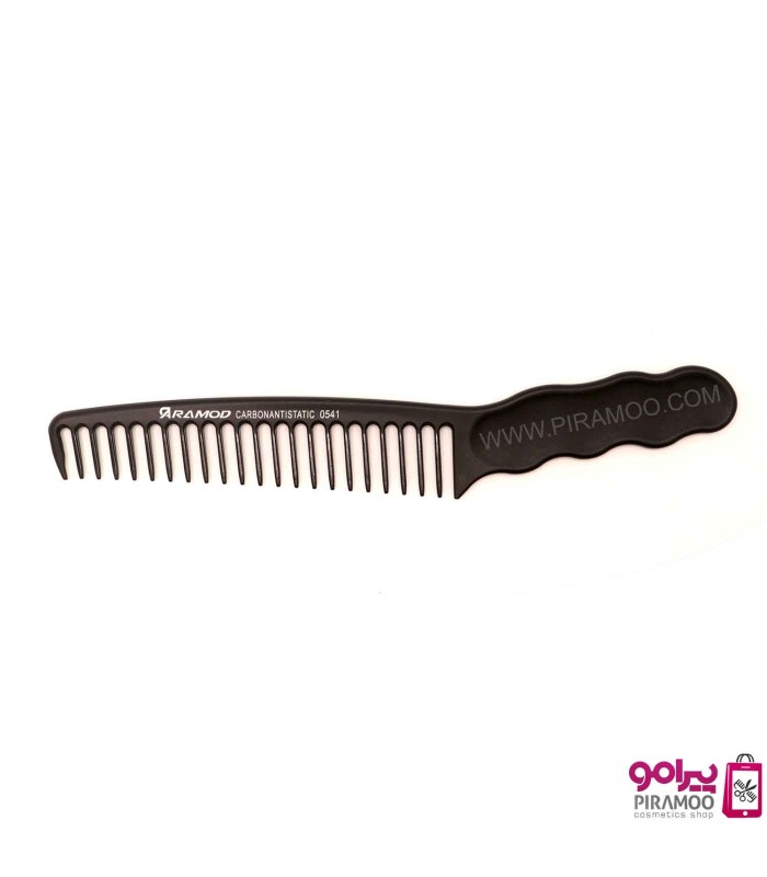 شانه کربن مشکی دسته دار آرامد مدل  0541 ARAMOD