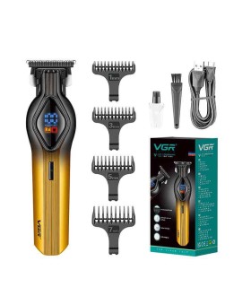 ماشین اصلاح سر و صورت خط زن طلایی مشکی وی جی آر مدل VGR V-921