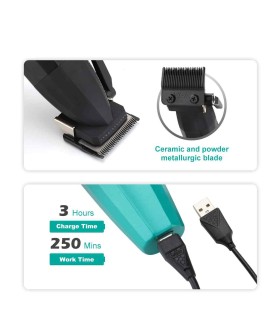 ماشین اصلاح سر و صورت حجم زن طلایی مشکی وی جی آر مدل VGR V-003