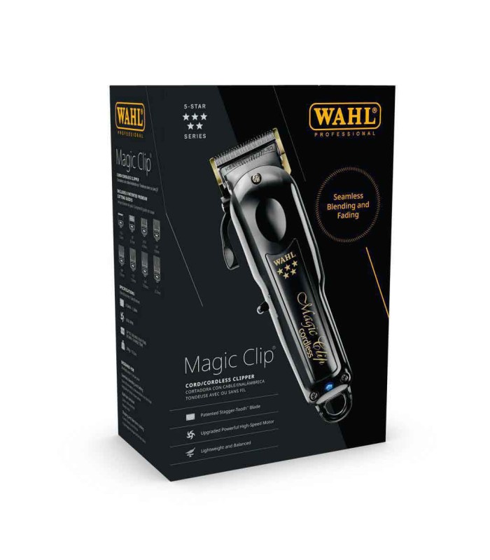 ماشین اصلاح سر و صورت حجم زن مجیک کلیپ وال سری 5 ستاره کد : PR-2421