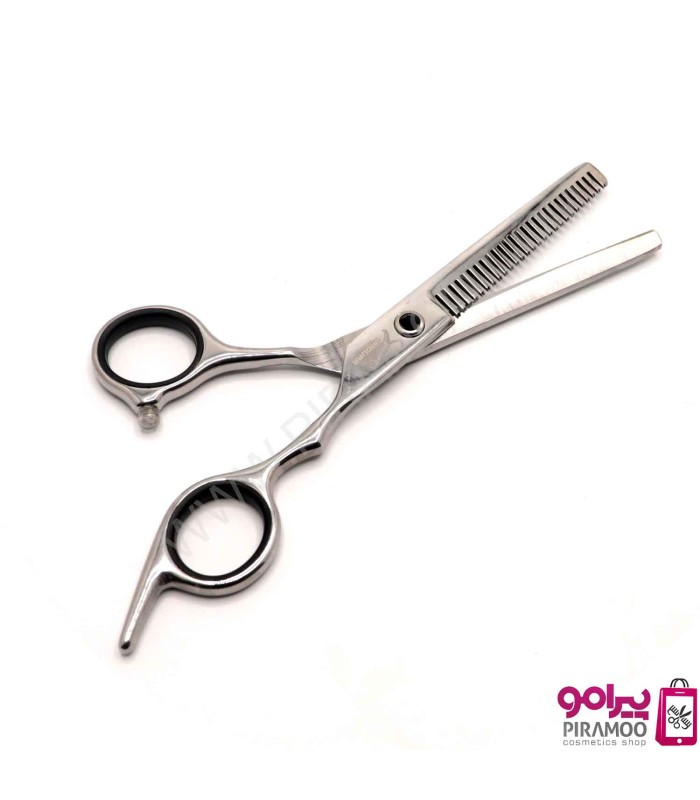 ست قیچی کات و پیتاژ 6 اینچ استیل جگوار لیسر کات کد : M101N