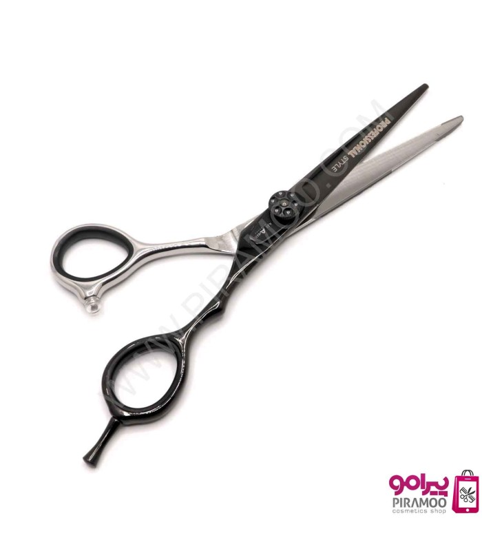 ست قیچی کات و پیتاژ 6 اینچ مشکی استیل الکساندر پرفشنال کد: M202NBS