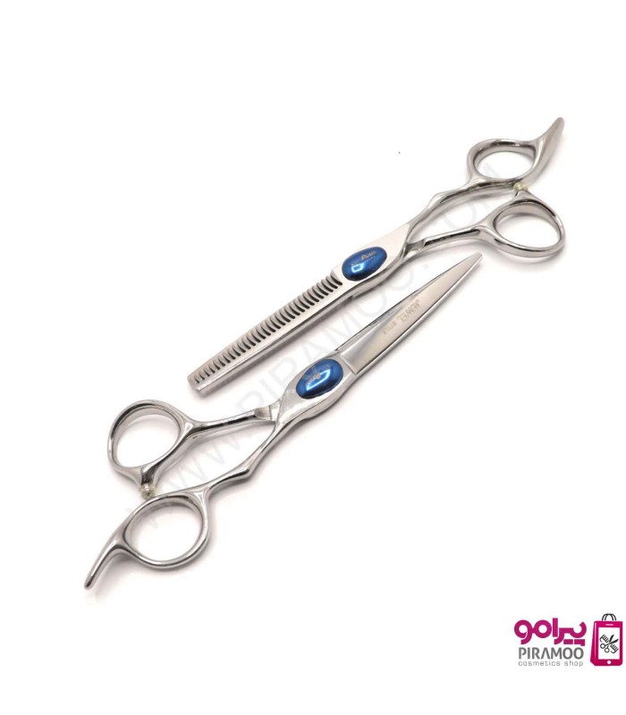 ست قیچی کات و پیتاژ 6 اینچ استیل الکساندر جوال استایل کد : M220N