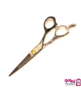 قیچی کات 5.5 اینچ استیل طرح دار تایگر کد : M112N