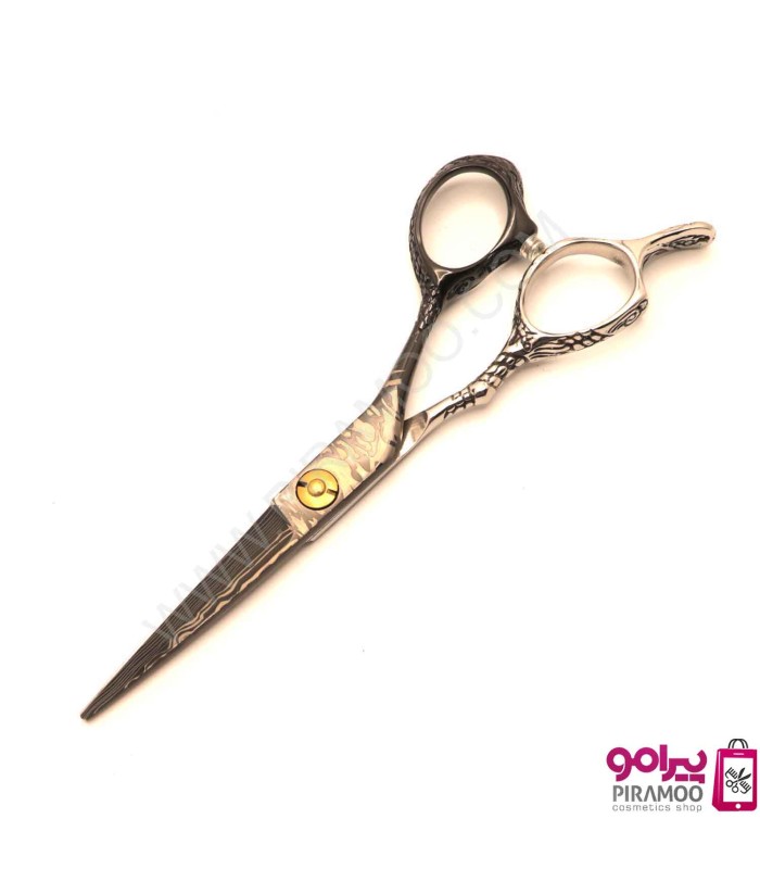 قیچی کات 5.5 اینچ استیل طرح دار تایگر کد : M112N