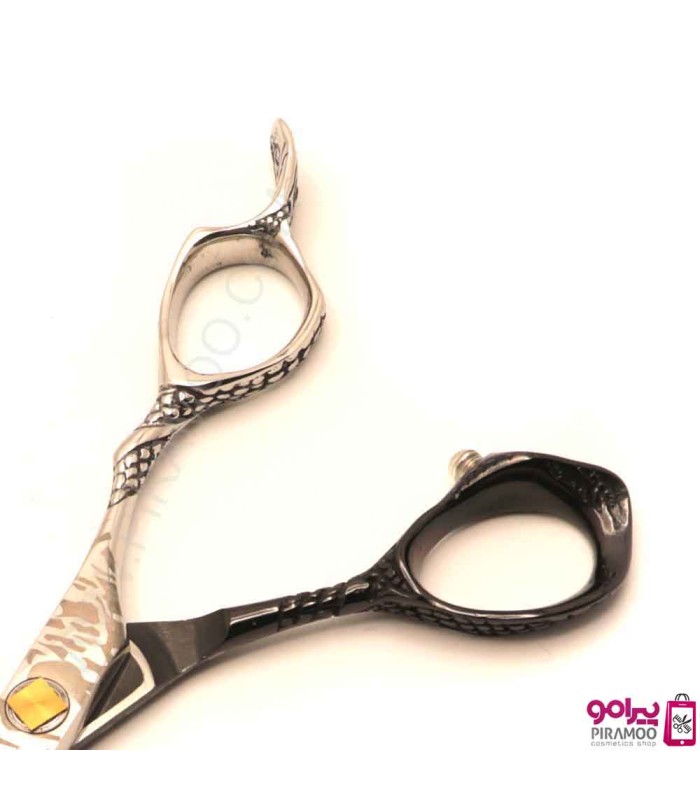 قیچی کات 5.5 اینچ استیل طرح دار تایگر کد : M112N