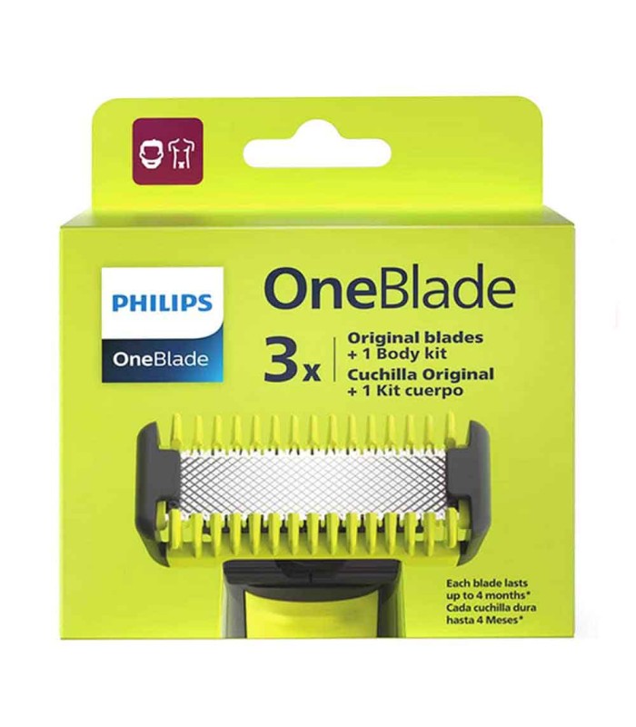 تیغه یدکی ماشین ماشین اصلاح فیلیپس وان بلید مدل: QP630/51