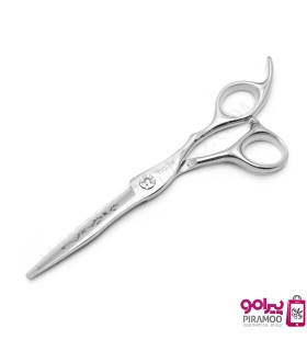 قیچی کات 6 اینچ استیل طرح دار تایگر کد : M115N