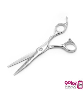 قیچی کات 6 اینچ استیل طرح دار تایگر کد : M115N