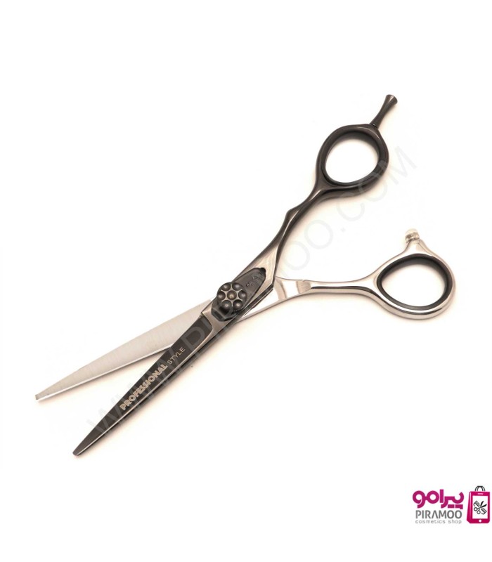 قیچی کات 6 اینچ استیل مشکی الکساندر پروفشنال کات کد : M202NBS