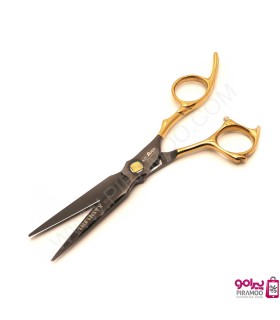 قیچی کات 6 اینچ مشکی طلایی الکساندر اینفینیت کات کد : M206NB