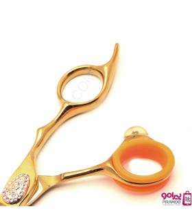 قیچی کات 6 اینچ طلایی الکساندر جوال استایل کد : M207N