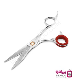 قیچی کات 6 اینچ استیل طرح دار الکساندر کد : M214N