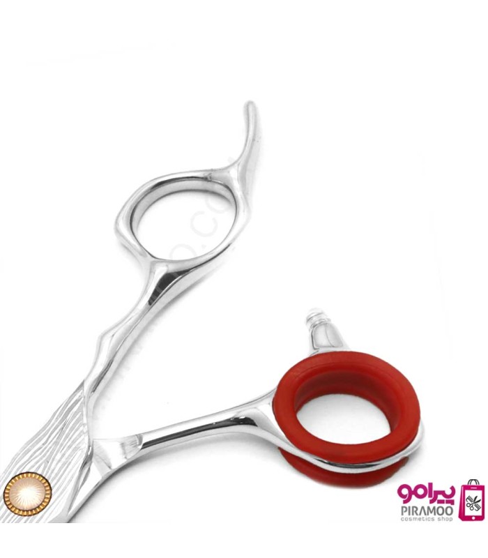 قیچی کات 6 اینچ استیل طرح دار الکساندر کد : M214N