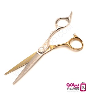 قیچی کات 6 اینچ طلایی استیل الکساندر کد : M217N