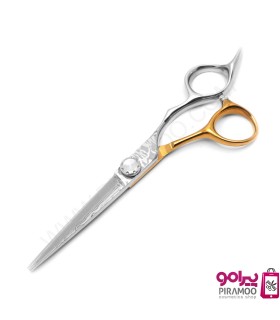 قیچی کات 6 اینچ طلایی استیل الکساندر کد : M217N