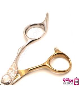 قیچی کات 6 اینچ طلایی استیل الکساندر کد : M217N