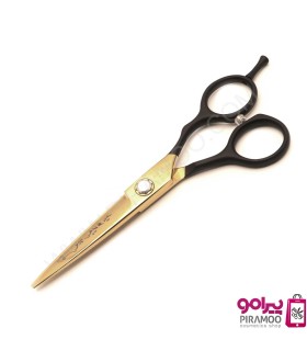 قیچی کات 5.5 اینچ طلایی دسته مشکی الکساندر کد : M218N