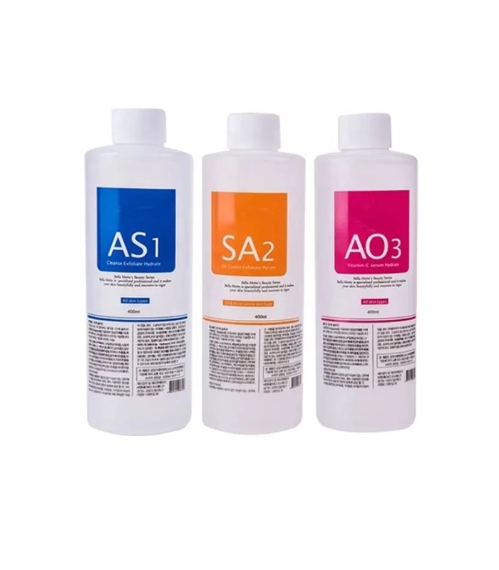 پک 3 عددی محلول مخصوص دستگاه های هیدروفیشیال کد : PR-2488