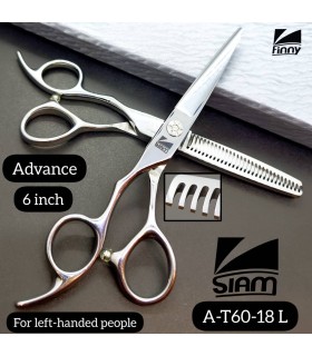 ست قیچی کات و پیتاژ 6 اینچ چپ دست استیل صیام (فینی) کد: A-T60-18 L