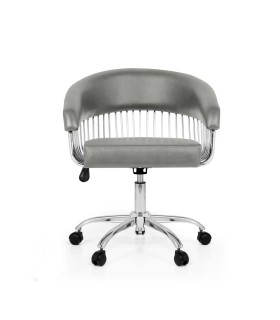 صندلی تابوره چرخ دار آرایشگاهی کد: PT-480SC