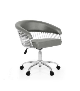 صندلی تابوره چرخ دار آرایشگاهی کد: PT-480SC