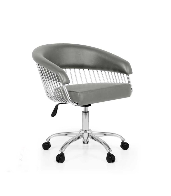 صندلی تابوره چرخ دار آرایشگاهی کد: PT-480SC