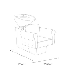 صندلی سرشویی آرایشگاهی کد: PTS-299