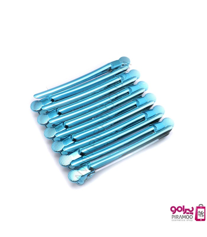 گیره تقسیم موی فانتزی فلزی بسته 12 عددی کد: PR-1981