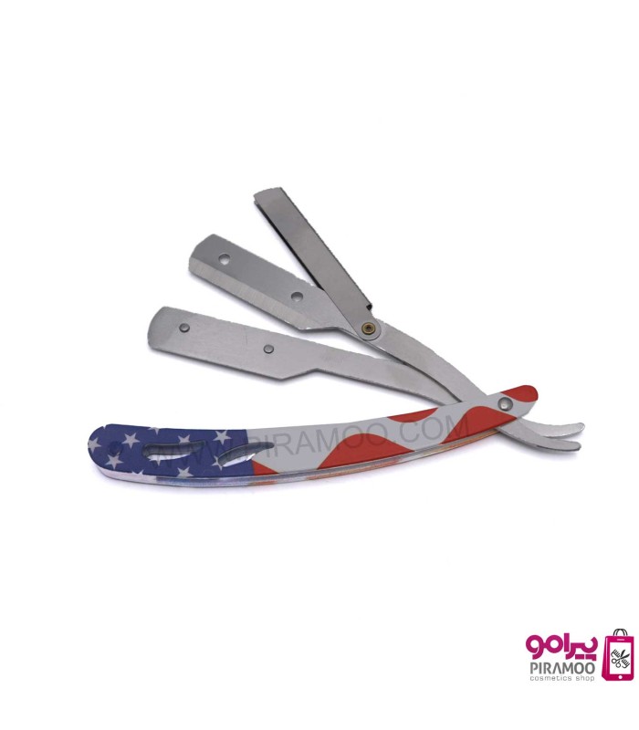 دسته تیغ سه تیکه فلزی فانتزی کد: PR-2591