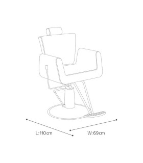صندلی جکدار آرایشگاهی کد: 168