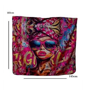 پیش بند آرایشگاهی قواره بزرگ رزونال کد: PR-2633