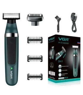 ماشین اصلاح دو کاره صورت و بدن وی جی آر مدل: V-393