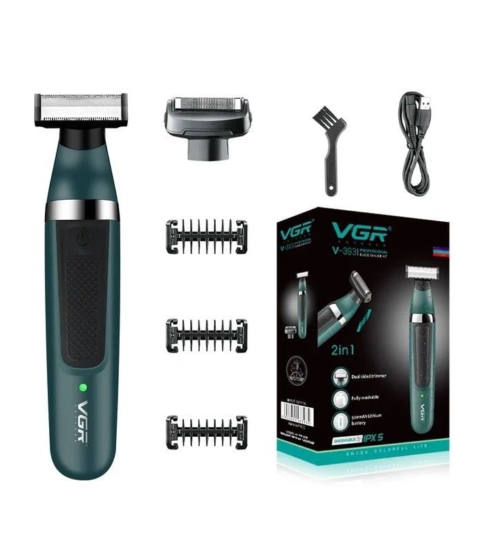 ماشین اصلاح دو کاره صورت و بدن وی جی آر مدل: V-393