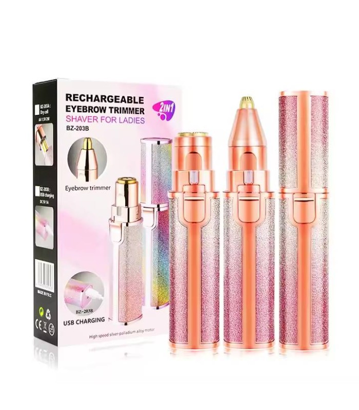 شیور دو کاره شارژی صورت بانوان بلاولس مدل: HX-203A