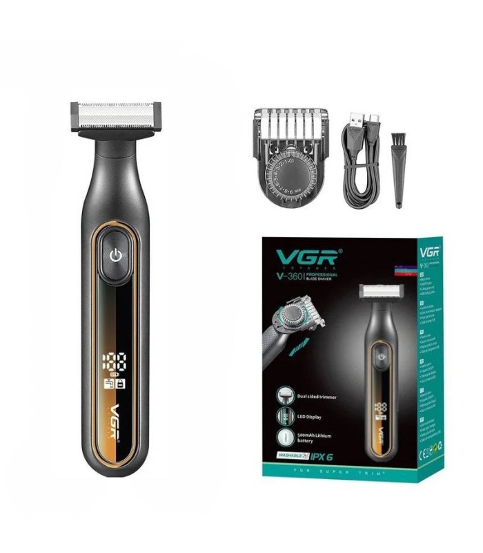 ماشین اصلاح صورت و بدن وی جی آر مدل: V-360