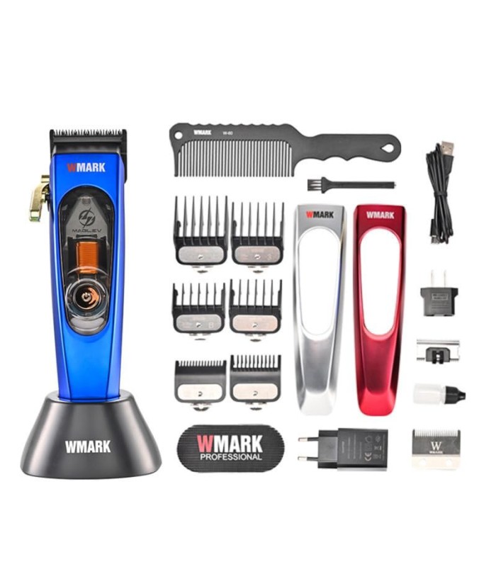 ماشین اصلاح حجم زن سر و صورت سه رنگ دبلیو مارک مدل: NG-9004